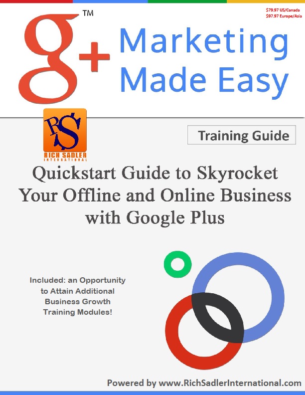 Google Plus for Business RSI Marketing & Business Strategist Google Plus for Business RSI Marketing & Business Strategist